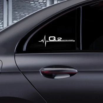 Значок с Логотипом Audi Автомобильная Наклейка Треугольное Окно Боковые Стекла Отделка Кузова Наклейки Для A4 B5 B6 A3 8P 8V 8L A5 A6 C6 A1 A7 A8 Q2 Q3 TT