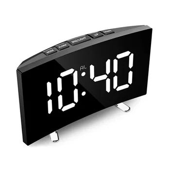Часы Настольные Цифровые Часы-будильник для детской спальни, домашний декор, функция повтора температуры, Настольные Настольные часы, светодиодные часы, электронные