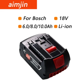 Перезаряжаемый литий-ионный аккумулятор Подходит для Bosch 18 В 6.0/8.0/10.0 Резервная портативная замена BAT609 BAT609G 618