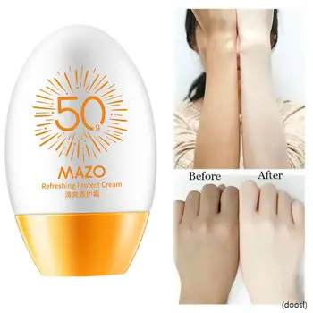 50 г Теневого крема для осветления кожи, защита от ультрафиолета, Освежающий Увлажняющий крем С освежающим ароматом, Легкий Теневой крем N6K6