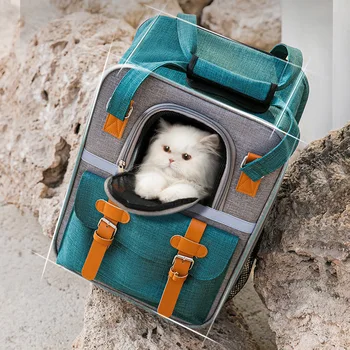 Пакеты для кошек, выходящие на улицу, Портативный Рюкзак большой емкости, рюкзак для домашних кошек, рюкзак для собак, пакет для ванны для кошек, Дропшиппинг, Новинка 2021 года
