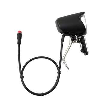 Аксессуары для модификации велосипеда Ebike, светодиодное освещение фар, снаряжение для ночной езды/водонепроницаемый разъем