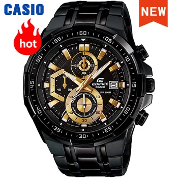 Casio мужские часы Edifice серии top luxury set кварцевые 100 м Водонепроницаемые мужские часы с хронографом военные часы relogio masculino