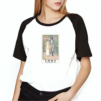 Женская футболка, книги Джейн Остин, литература, бейсбольная футболка Эммы