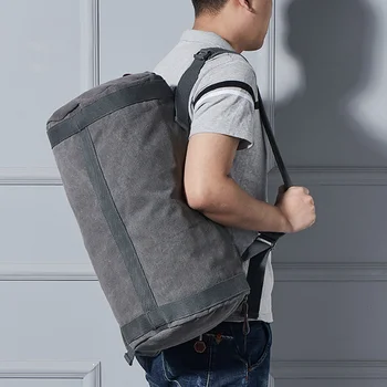 Повседневные мужские дорожные сумки большой емкости, холщовый рюкзак-ведро, мужской большой багаж, сумка через плечо, рюкзаки для ноутбука, школьный рюкзак для мальчиков и девочек