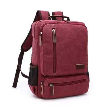 Высококачественный студенческий рюкзак ZipperTravel большой емкости, рюкзак унисекс в стиле ретро, Модный Портативный холщовый рюкзак