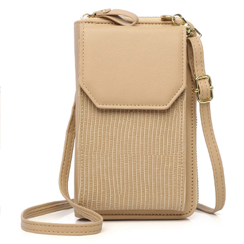 2023 Модный Простой дизайн, Милая женская сумка-мессенджер, однотонные лоскутные повседневные мини-сумки для отдыха, женские сумки через плечо Изображение 1