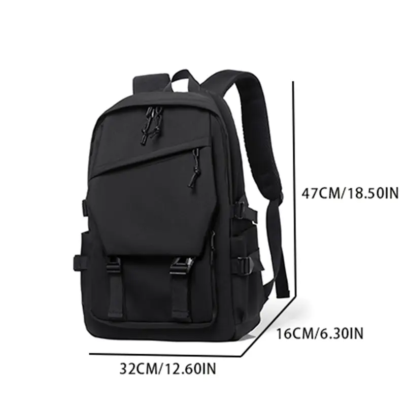 XZAN 14-дюймовая брызгозащищенная сумка через плечо из полиэстера м2, простая школьная сумка Изображение 2
