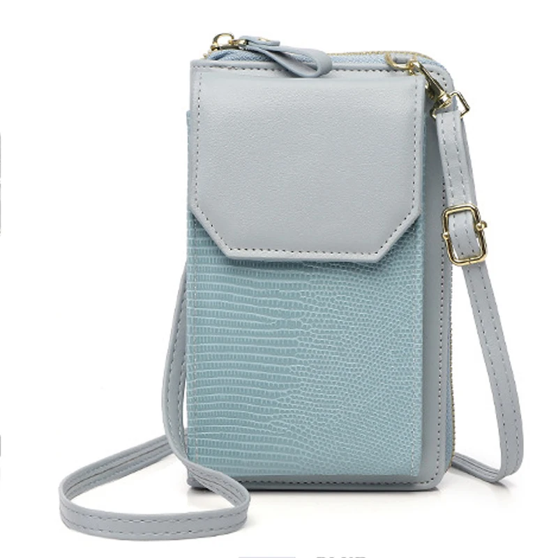 2023 Модный Простой дизайн, Милая женская сумка-мессенджер, однотонные лоскутные повседневные мини-сумки для отдыха, женские сумки через плечо Изображение 3