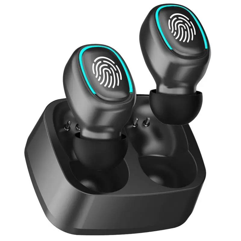 Новая беспроводная гарнитура Touch Light Mini, высококачественные затычки для ушей Bluetooth, защита от пота, стереогарнитура высокой четкости, универсальная гарнитура Изображение 3