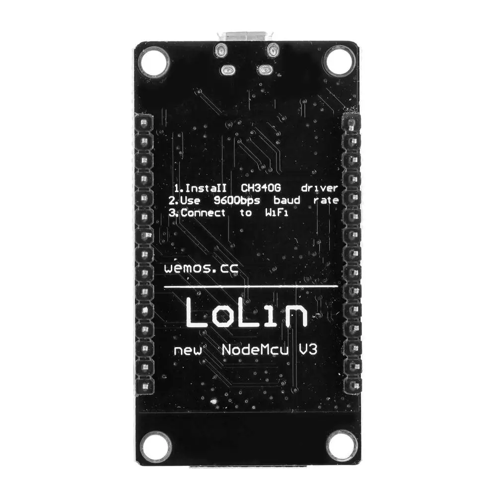 Плата разработки NodeMCU Lua Wireless WIFI Module Connector ESP8266 Изображение 4